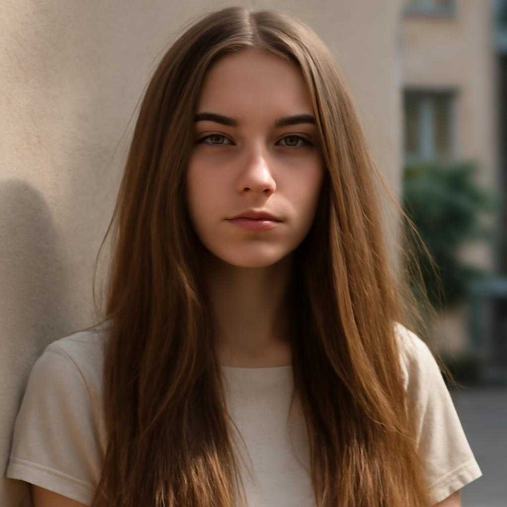 длинные волосы