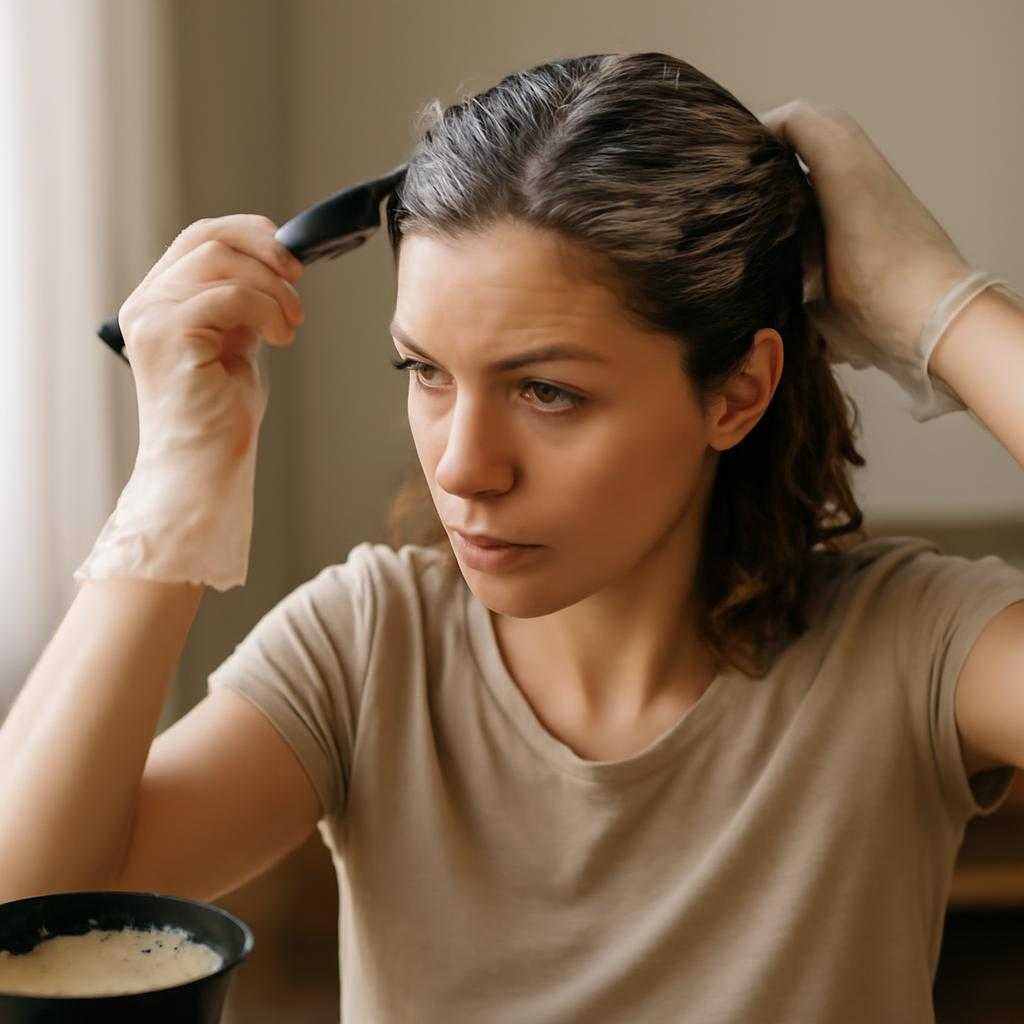 домашнее окрашивание