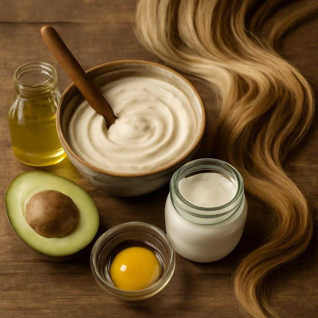 домашние маски для волос