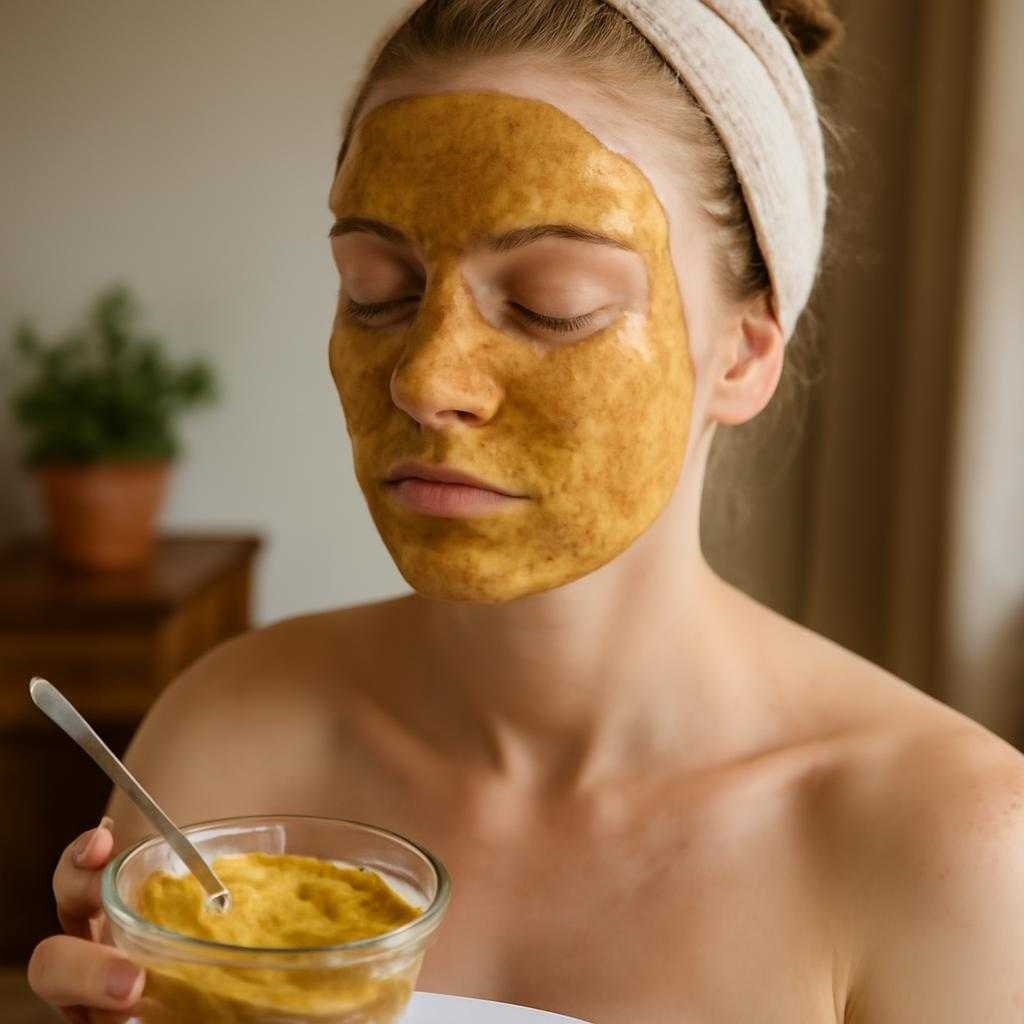 горчичная маска