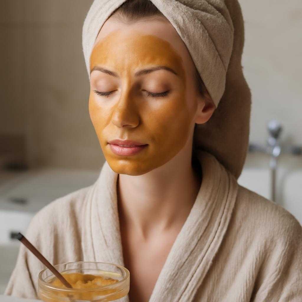 горчичная маска