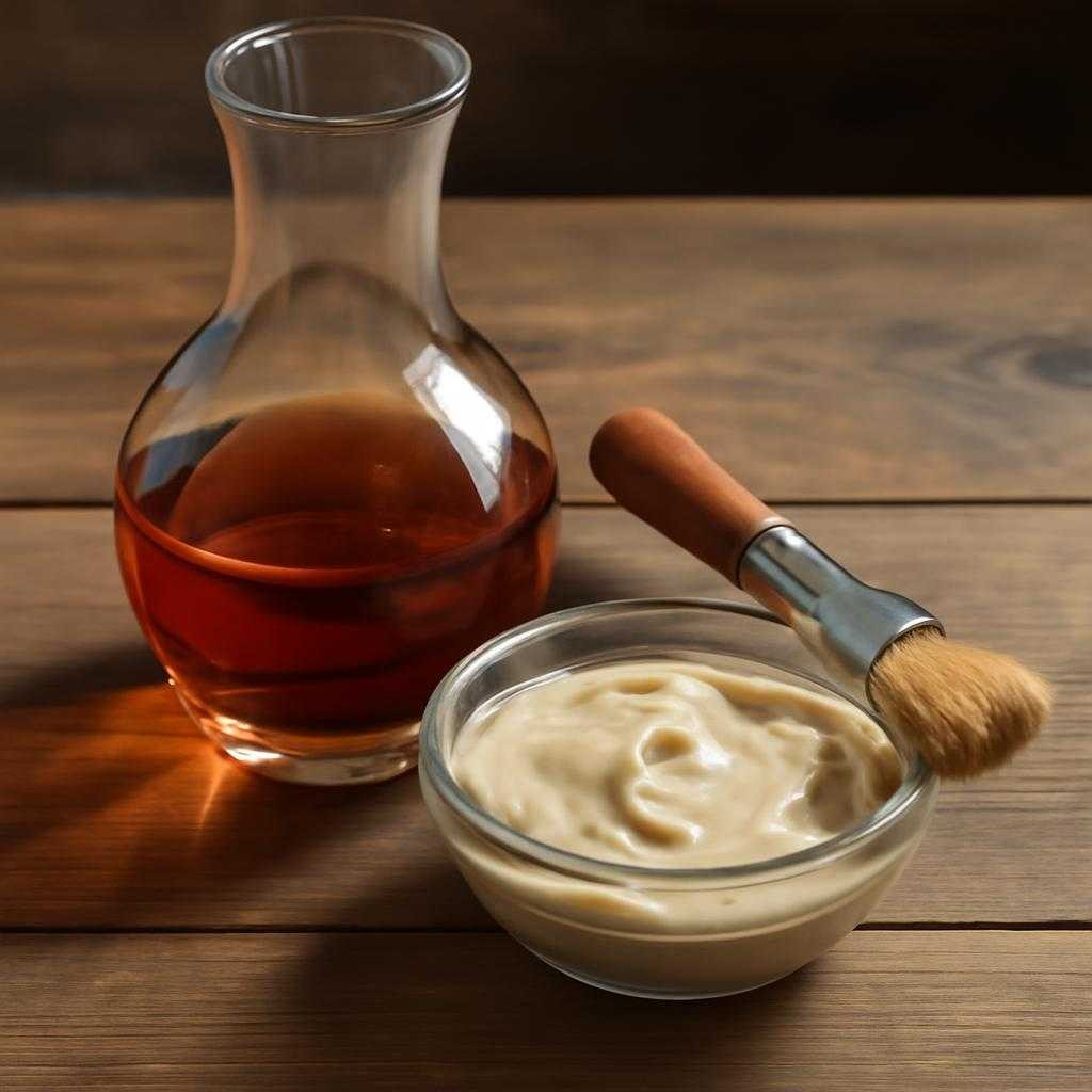 коньячная маска