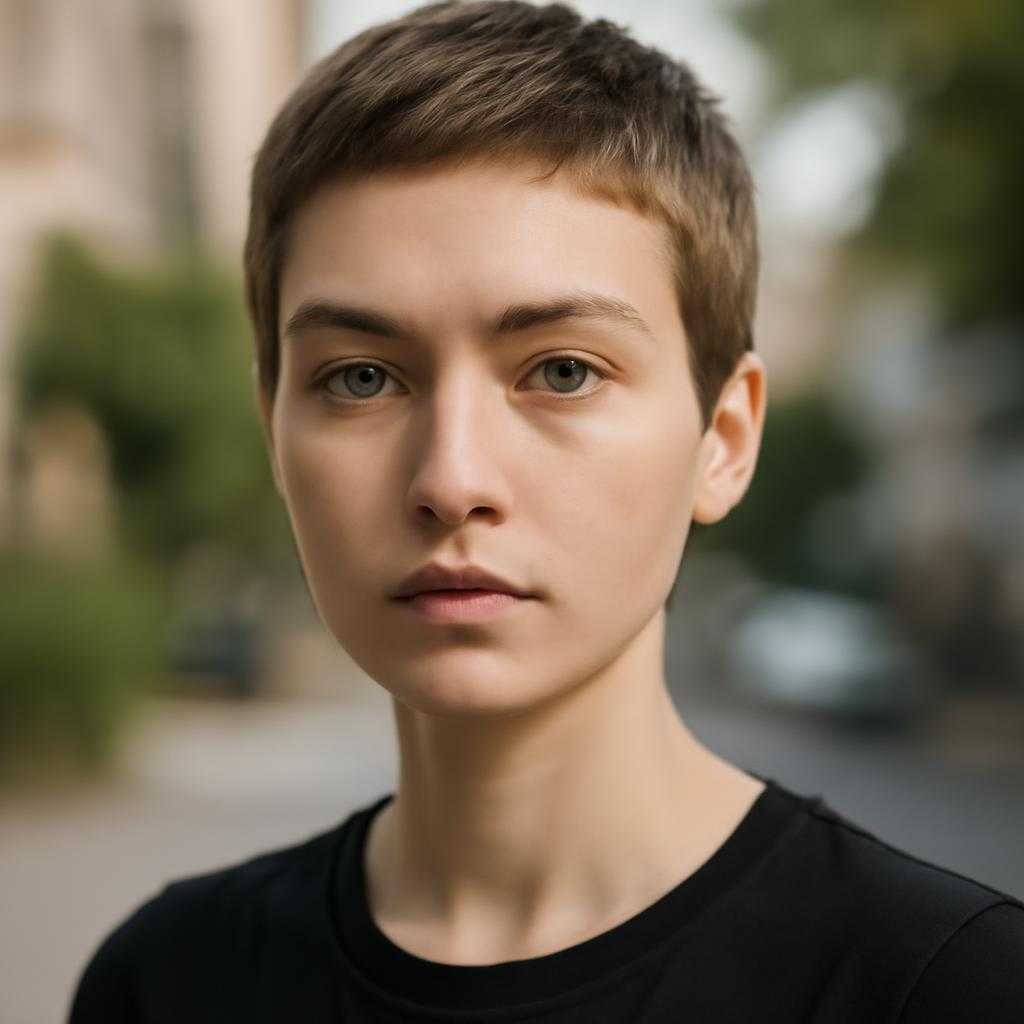 короткие волосы