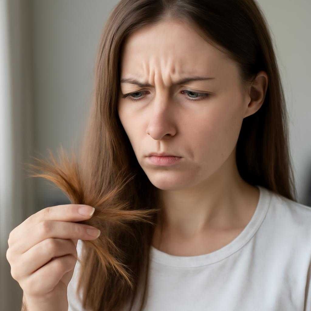 секущиеся волосы