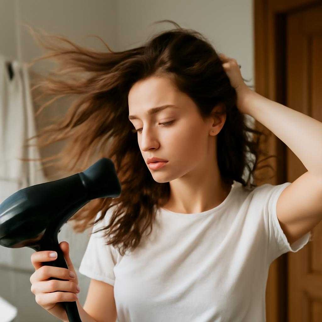 сушка волос