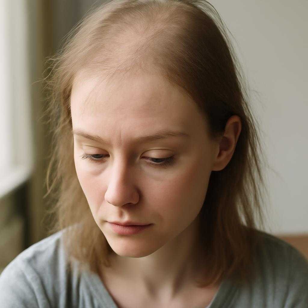 тонкие волосы