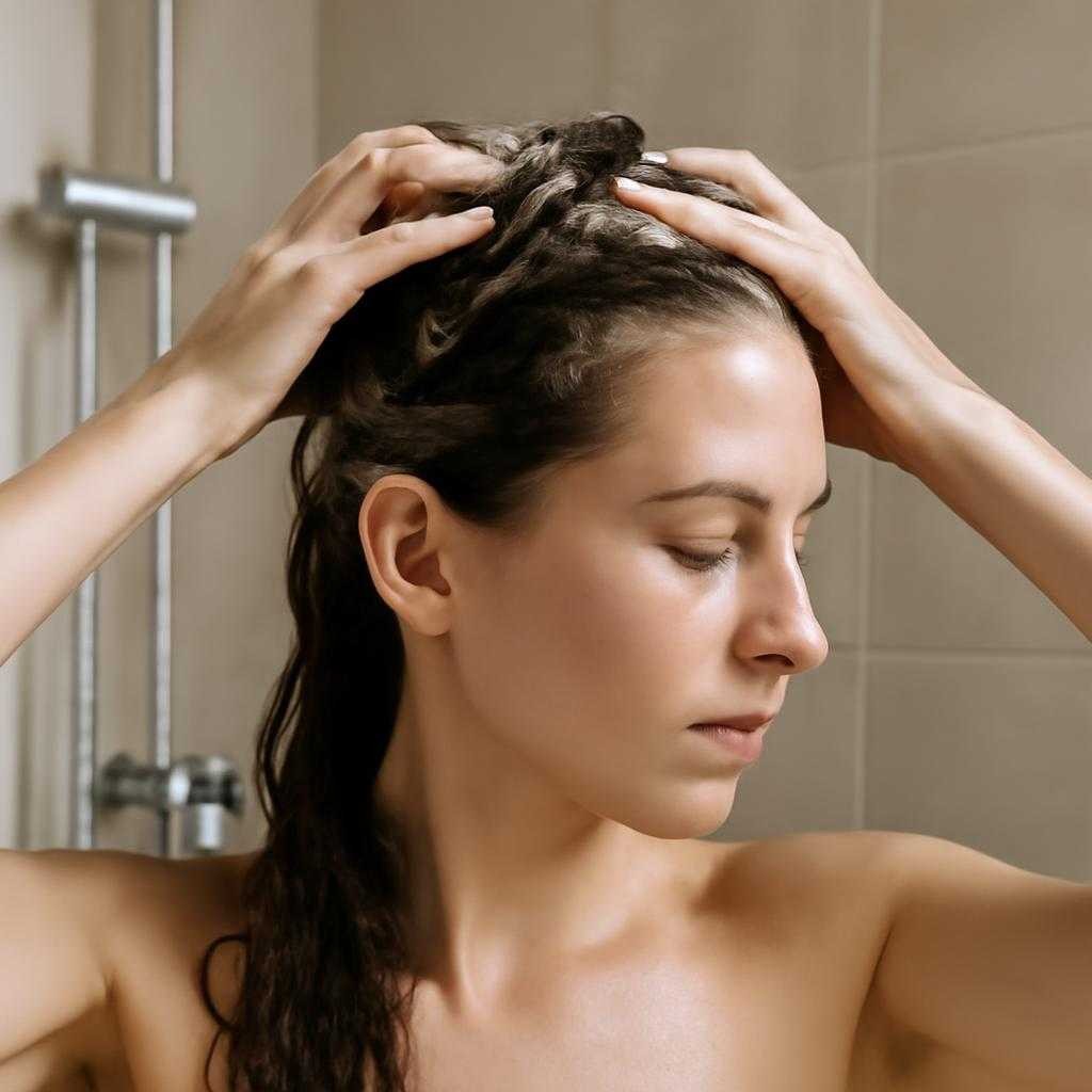 мытье волос без шампуня
