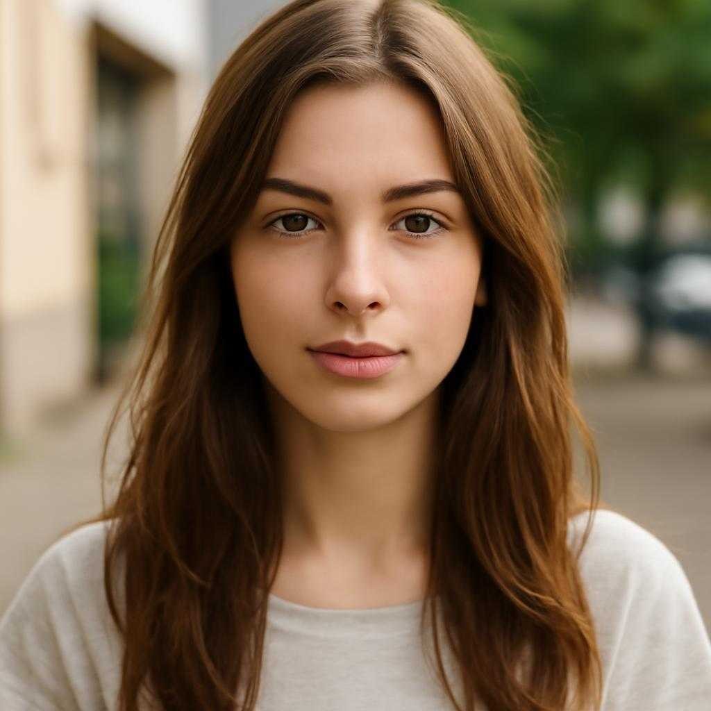 шатенка