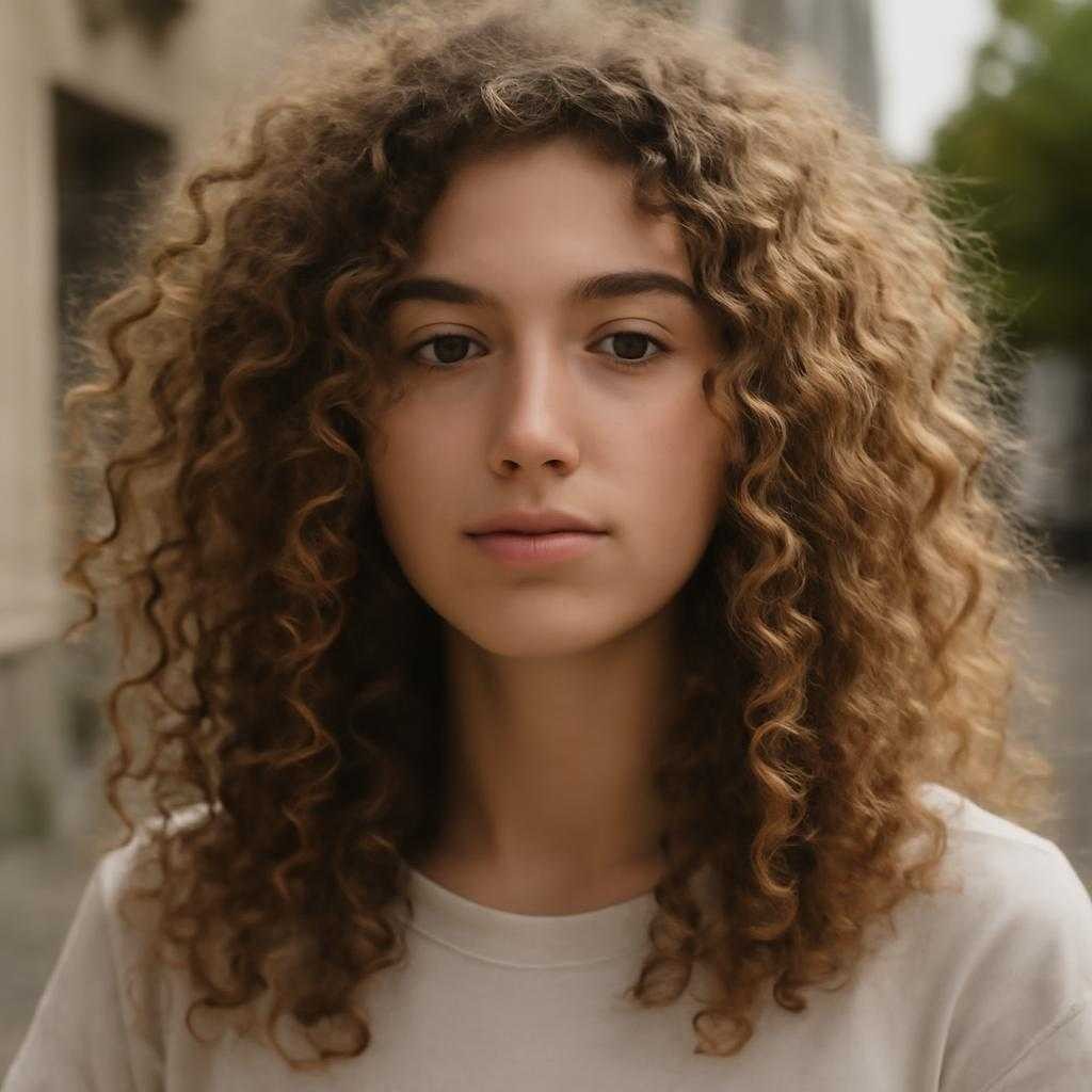 вьющиеся волосы