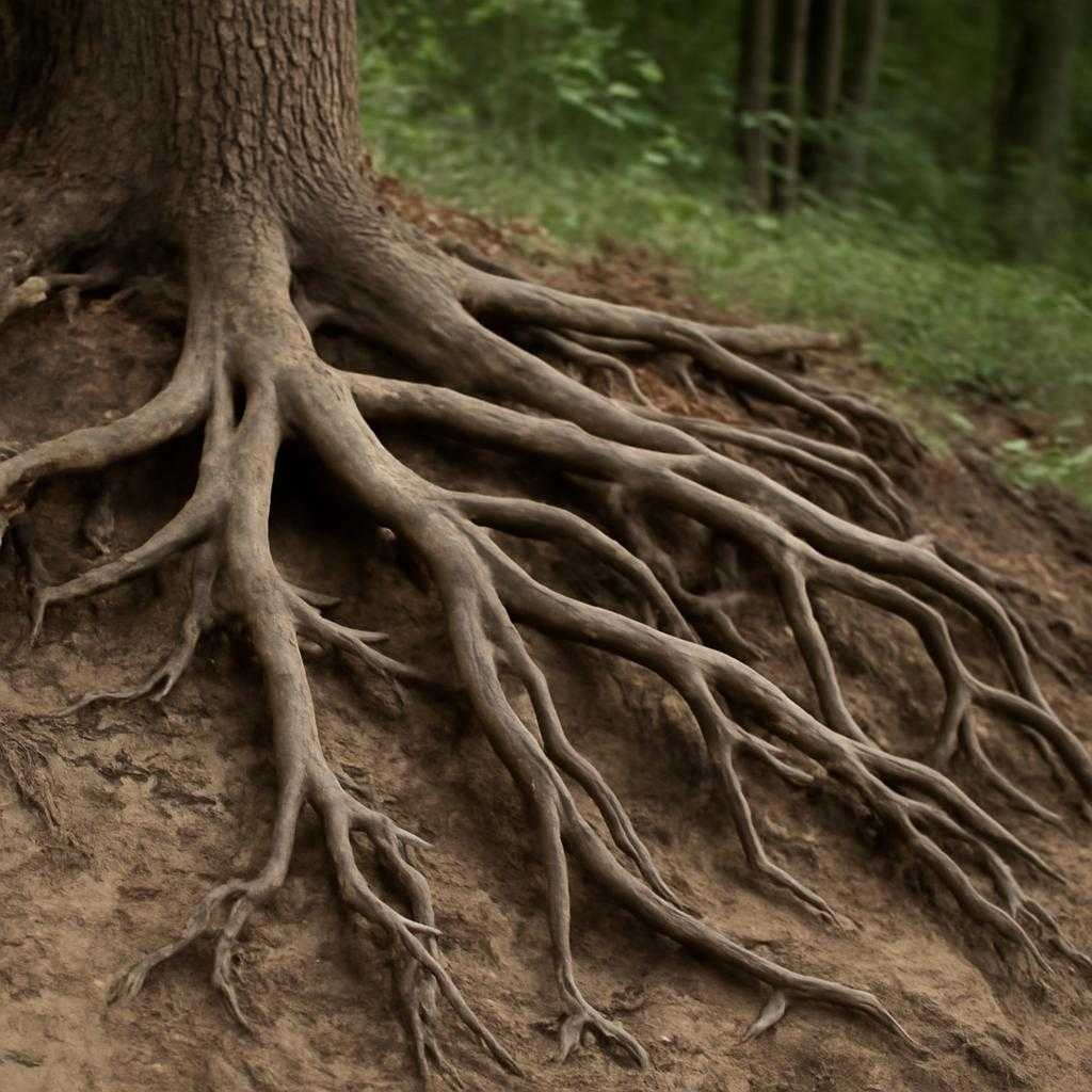 корни