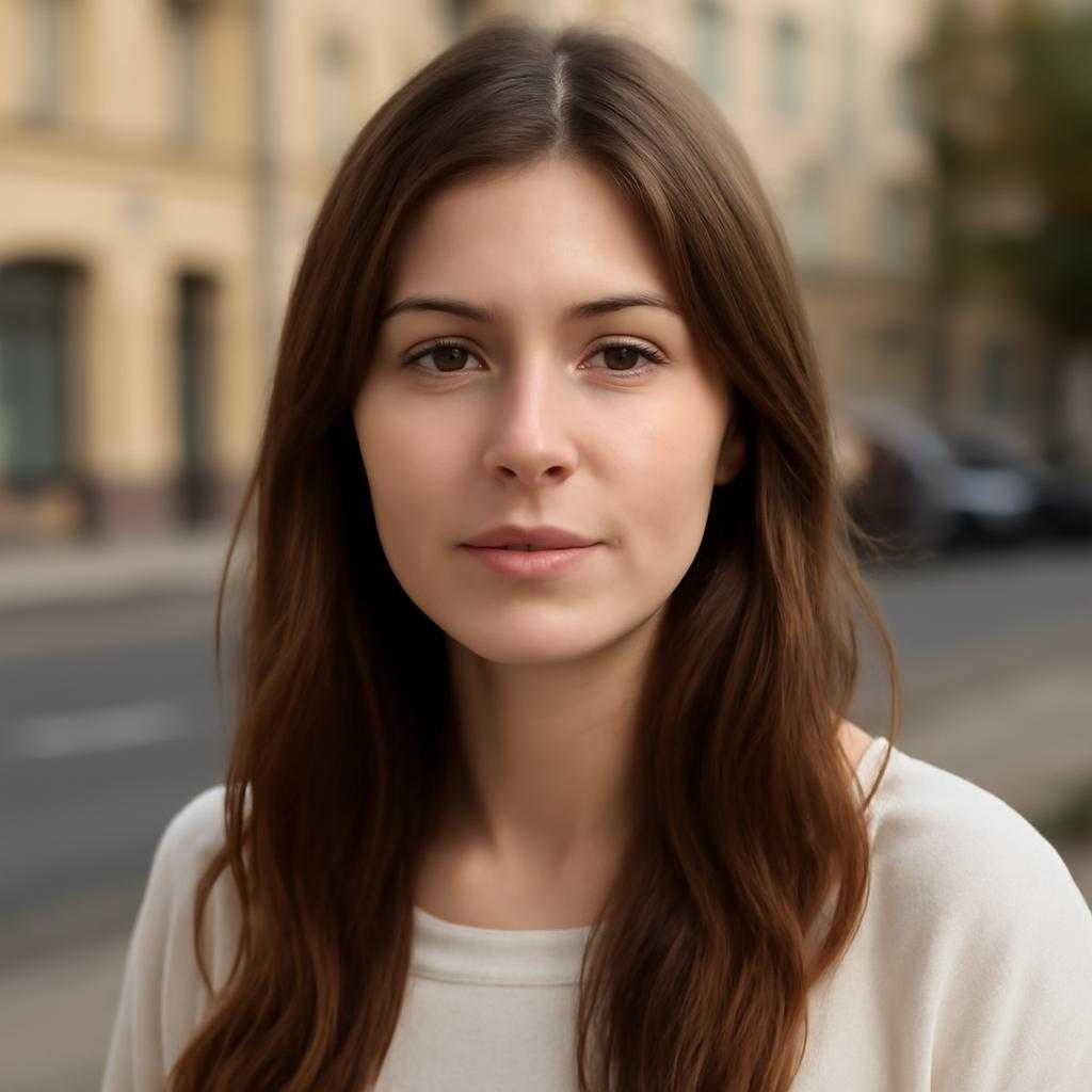 шатенка