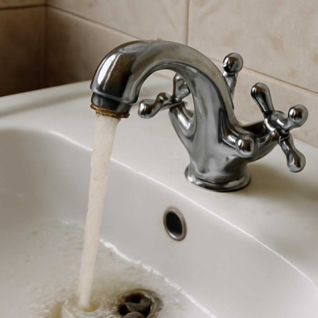 жесткая хлорированная вода